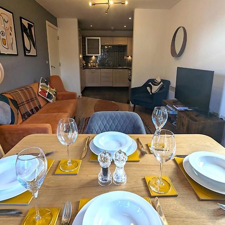 Stunning Modern Coventry City Centre Apartment Exterior foto